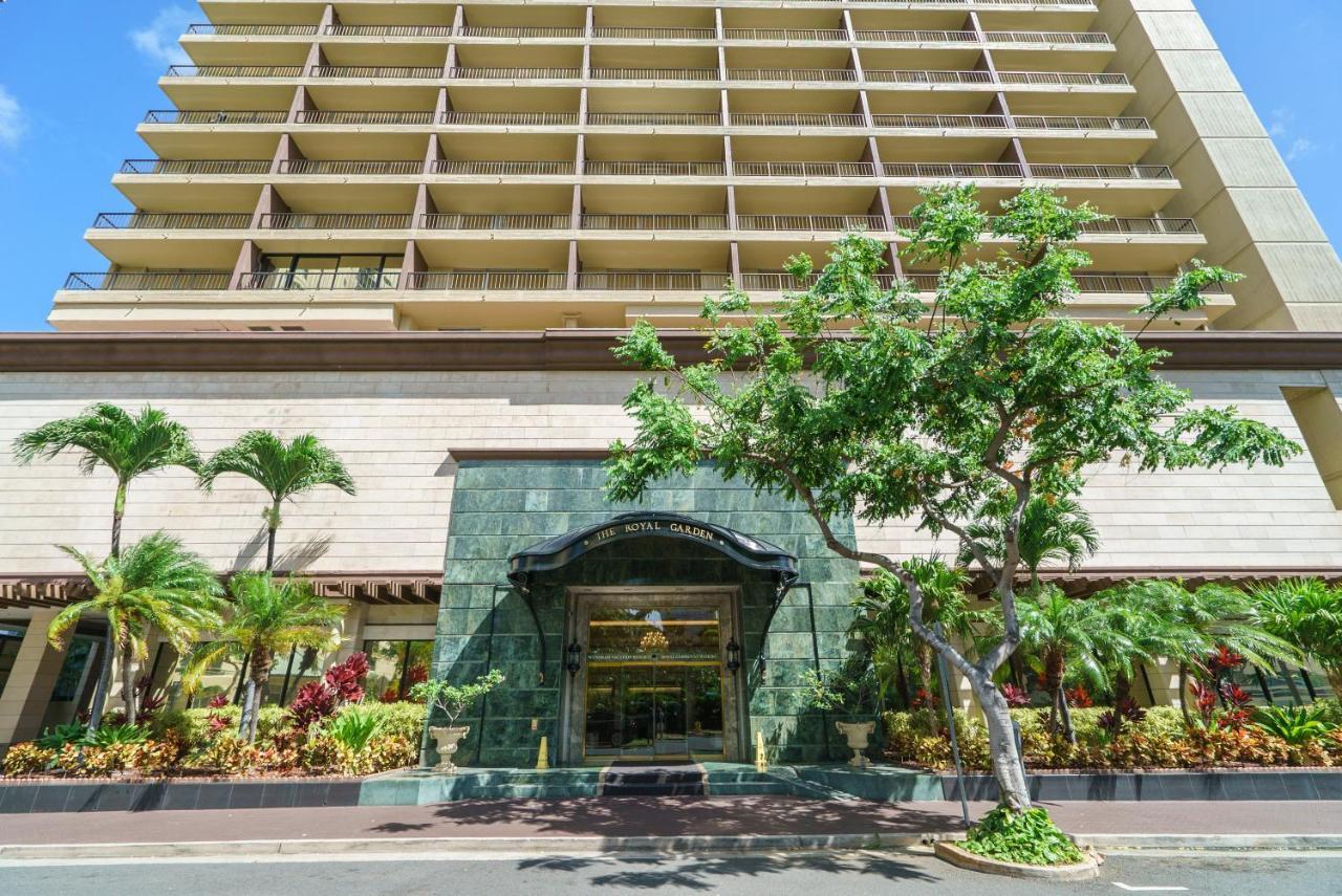 Studio Unit At The Royal Garden, In Waikiki ワイキキ・ロイヤルガーデン โฮโนลูลู ภายนอก รูปภาพ